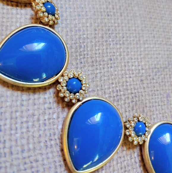 J. Crew blue statement necklace - Picture 4 of 7